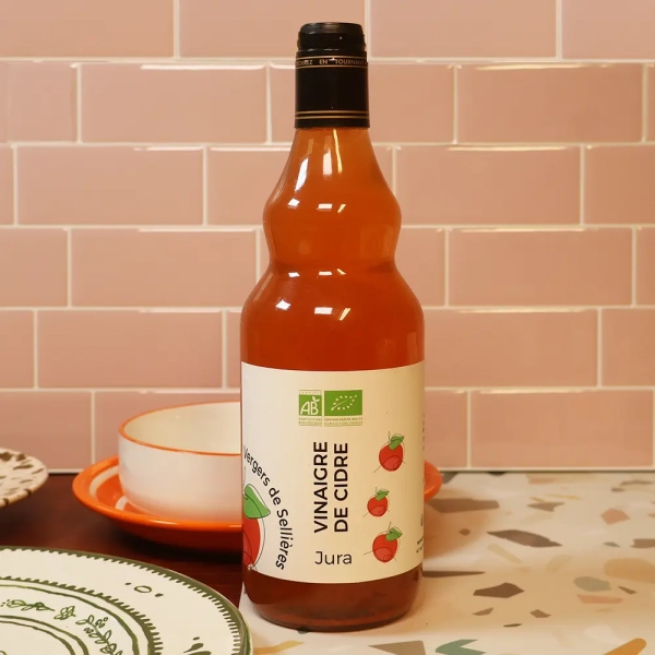 Vinaigre de Cidre BIO vieillie en fut du JURA